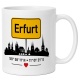 Tasse »Erfurt Skyline & Herz«