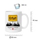 Tasse »Erfurt Skyline & Herz«