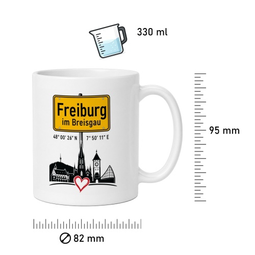 Tasse »Freiburg im Breisgau«