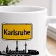 Tasse »Karlsruhe Stadtmotiv«