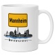 Tasse »Mannheim Skyline & Ortsschild«