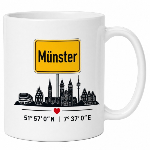 Tasse »Münster Skyline«