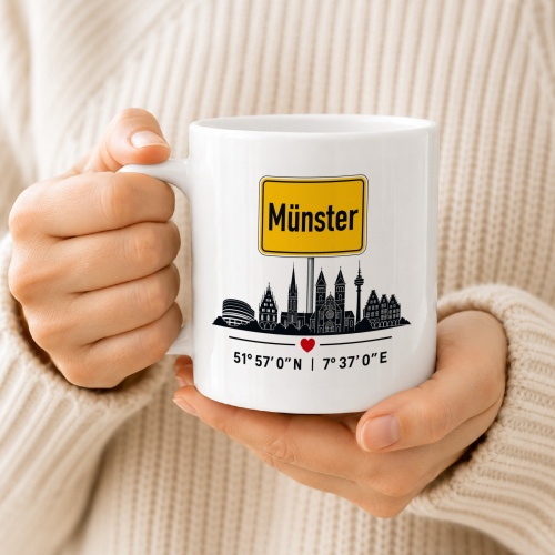 Tasse »Münster Skyline«