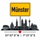 Tasse »Münster Skyline«