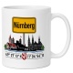 Tasse »Nürnberg Skyline & Ortsschild«
