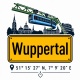 Tasse »Wuppertal Skyline & Schwebebahn«