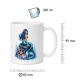 Tasse »Meerjungfrau auf Felsen«