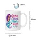 Tasse »Glitzer im Haar, Meer im Herzen«
