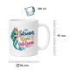Tasse »Salzwasser, Krone, gute Laune«