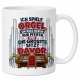 Tasse »Ich spiele Orgel, um mich herum nur Pfeifen...«