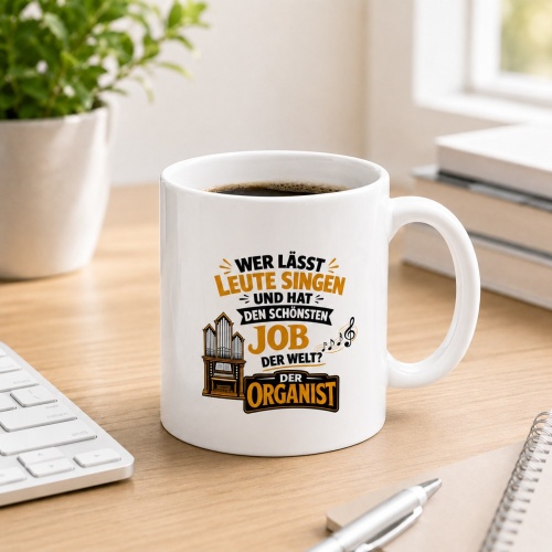 Tasse »Wer lässt Leute singen… Der...