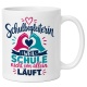 Tasse »Schulbegleiterin – weil Schule nicht von allein läuft.«