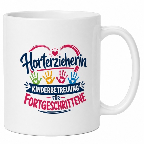 Tasse »Horterzieherin – Kinderbetreuung...