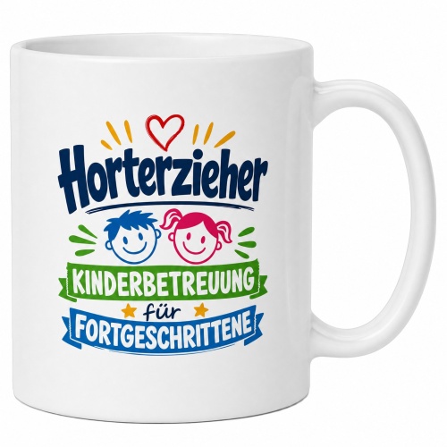 Tasse »Horterzieher – Kinderbetreuung...