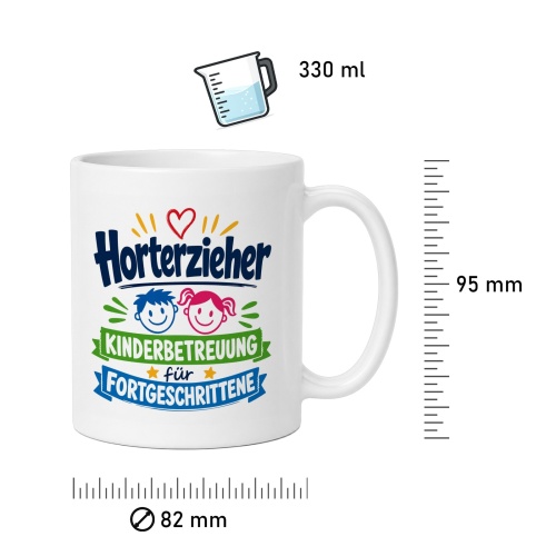 Tasse »Horterzieher – Kinderbetreuung für Fortgeschrittene«