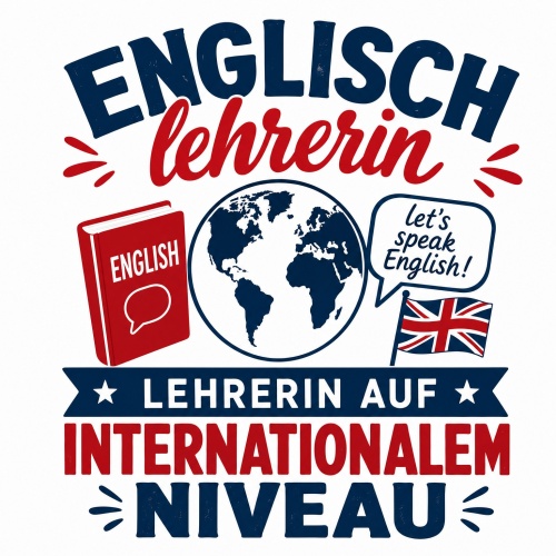 Tasse »Englischlehrerin – Internationales Niveau«