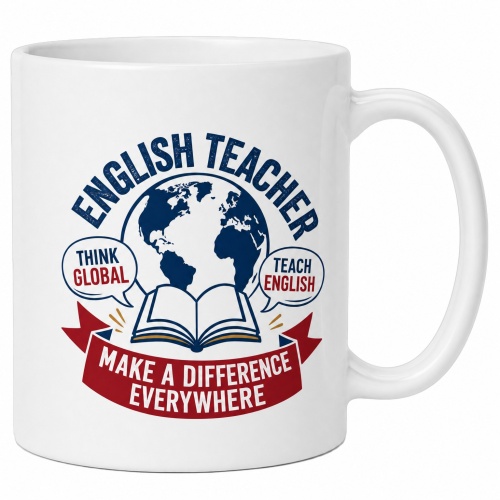 Tasse »English Teacher – Make a Difference...