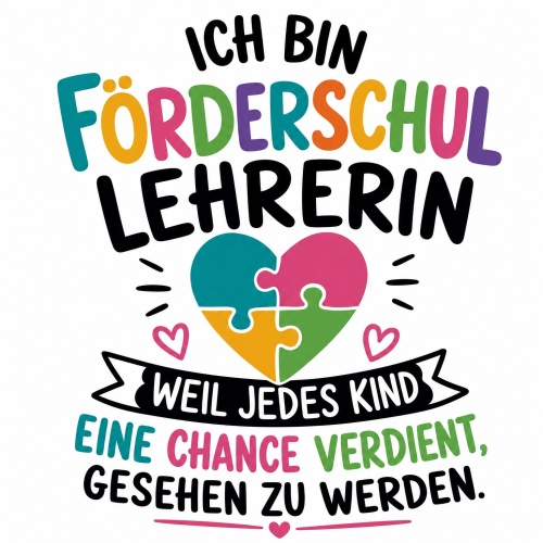 Tasse »Ich bin Förderschullehrerin«