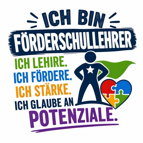 Tasse »Ich bin Förderschullehrer«