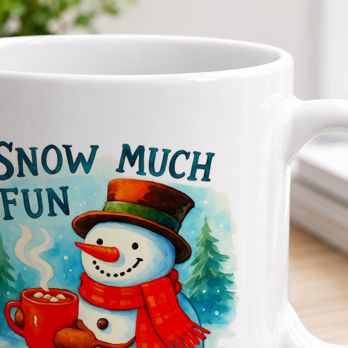 Tasse »Snow much fun«