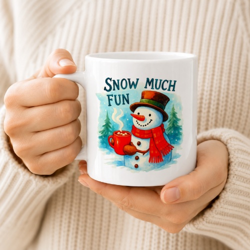 Tasse »Snow much fun«