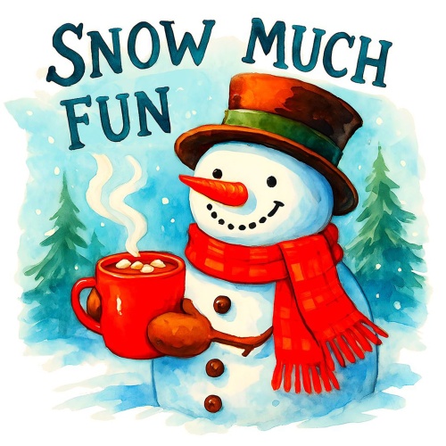 Tasse »Snow much fun«