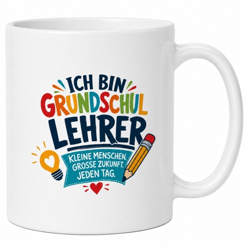 Tasse »Ich bin Grundschullehrer«