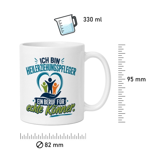 Tasse »Ich bin Heilerziehungspfleger. Ein Beruf für echte Könner.«