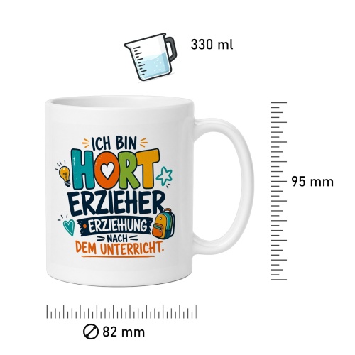 Tasse »Ich bin Horterzieher«