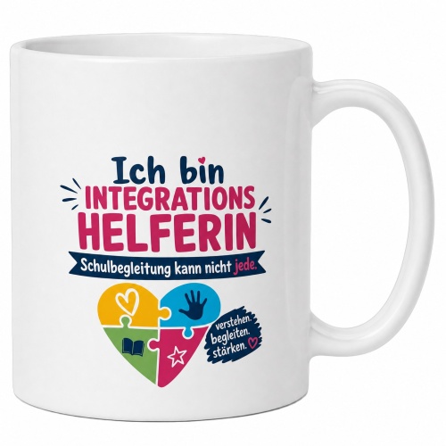 Tasse »Ich bin Integrationshelferin«
