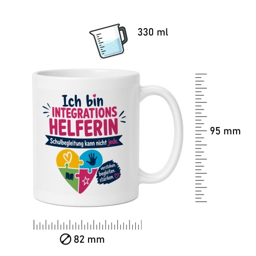 Tasse »Ich bin Integrationshelferin«