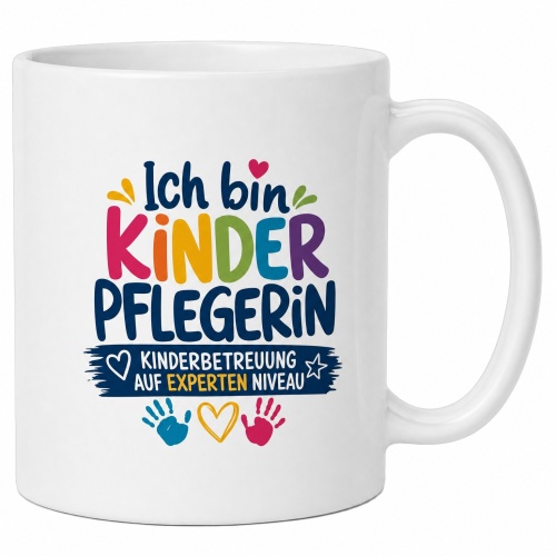 Tasse »Ich bin Kinderpflegerin«