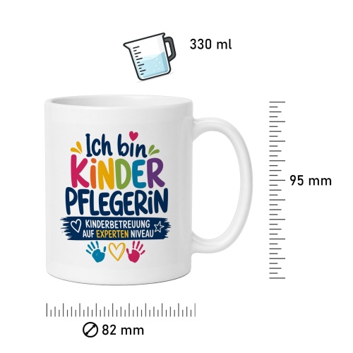 Tasse »Ich bin Kinderpflegerin«