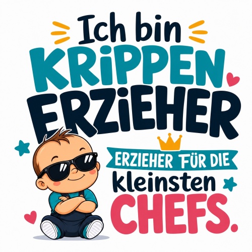 Tasse »Ich bin Krippenerzieher«