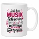 Tasse »Ich bin Musiklehrerin – mit Taktgefühl«