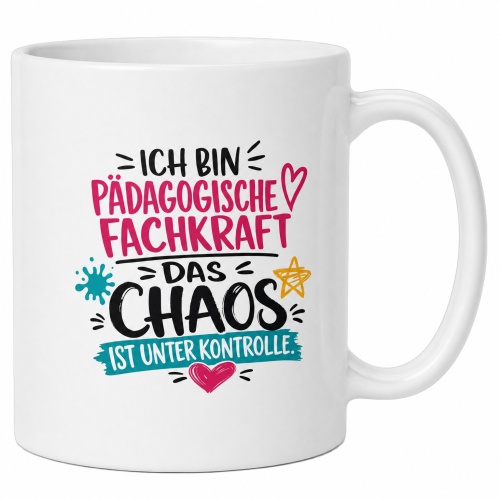 Tasse »Ich bin pädagogische Fachkraft –...
