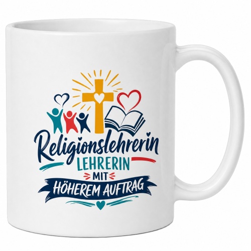 Tasse »Religionslehrerin – Lehrerin mit...