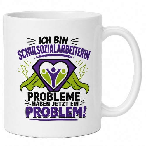 Tasse »Ich bin Schulsozialarbeiterin –...