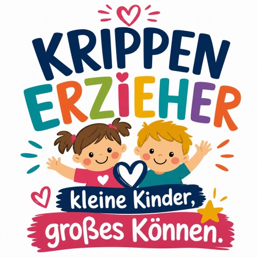 Tasse »Krippenerzieher – kleine Kinder,...