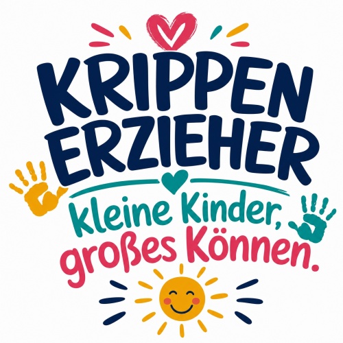 Tasse »Krippenerzieher – kleine Kinder,...