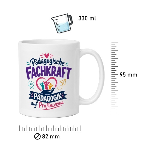 Tasse »Pädagogische Fachkraft – Pädagogik auf Profi­niveau«