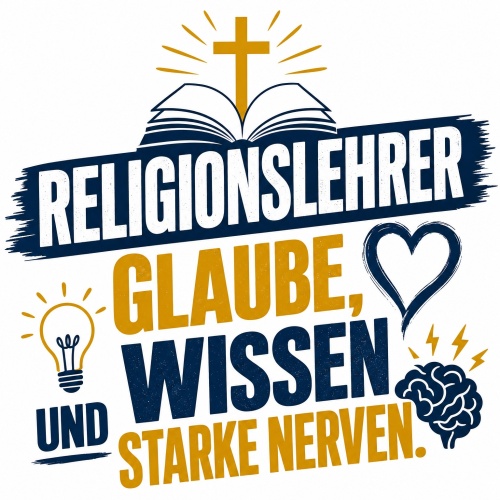 Tasse »Religionslehrer – Glaube, Wissen,...