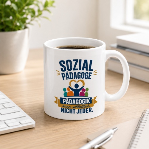 Tasse »Sozialpädagoge – Pädagogik...