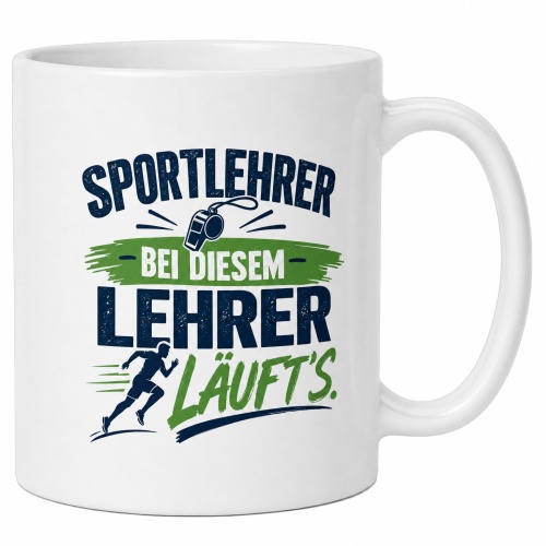 Tasse »Sportlehrer – Bei diesem Lehrer...