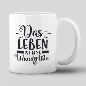 Tasse "Das Leben ist eine Wundertüte"