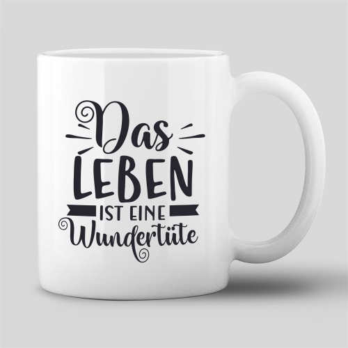 Tasse »Das Leben ist eine Wundertüte«