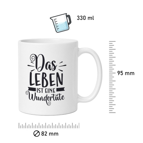 Tasse »Das Leben ist eine Wundertüte«