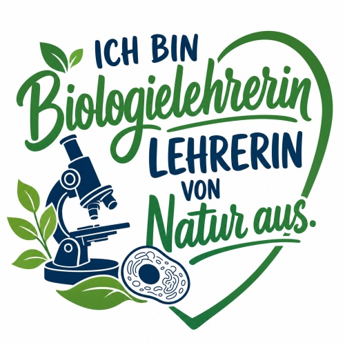 Tasse »Ich bin Biologielehrerin – Lehrerin...