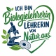 Tasse »Ich bin Biologielehrerin – Lehrerin von Natur aus.«