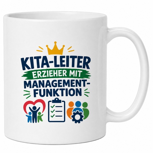 Tasse »Kita-Leiter – Erzieher mit...